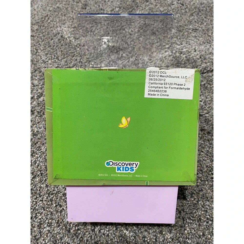 Discovery Kids Musical Jewelry Box Girls OS Green Fair Ballerina Floral Garden